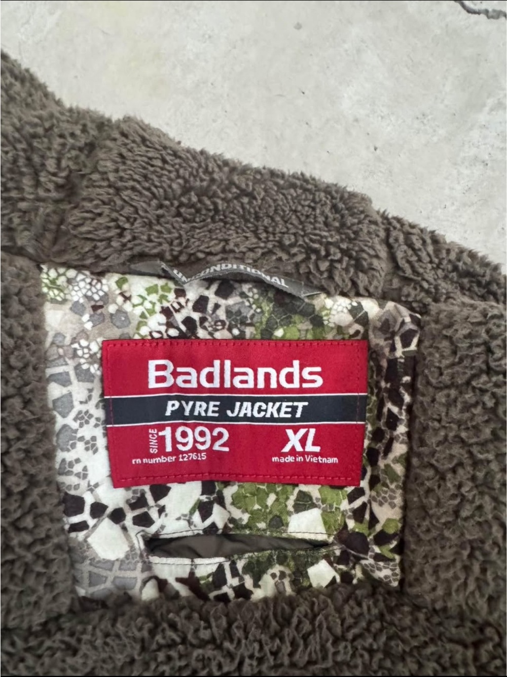 Badlands Pyre Hunting Jacket- XL - Picture 5 of 6